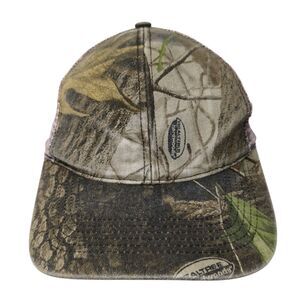 Realtree Strapback Trucker Hat Camo OS Adjustable Blank Whitewater Outdoors